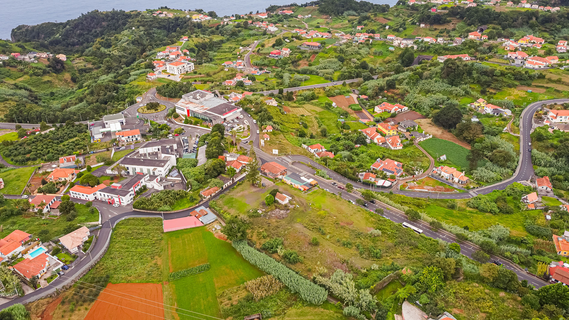 Restaurante em Santana. Vista panorâmica